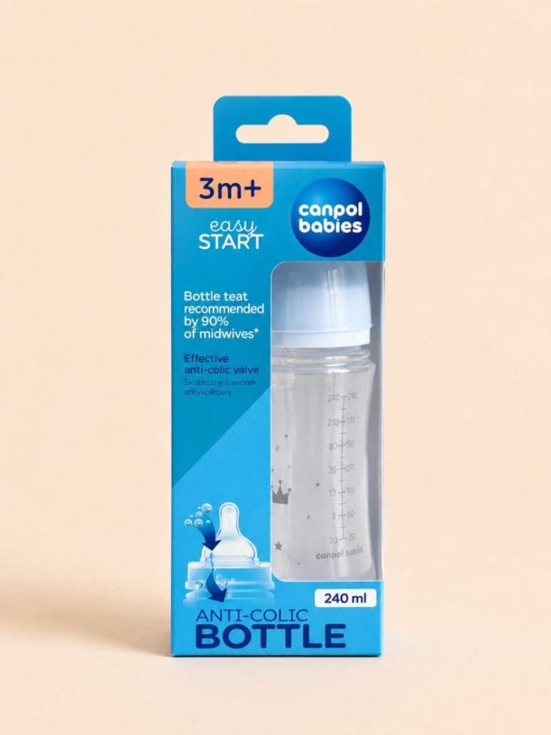 Антиколікова Пляшечка Canpol babies Easystart Royal baby 240 мл