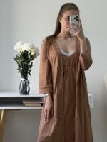 Комплект сорочка та халат