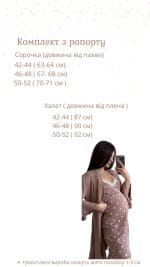 Комплект халат та сорочка "Рапорт" - Зображення 11